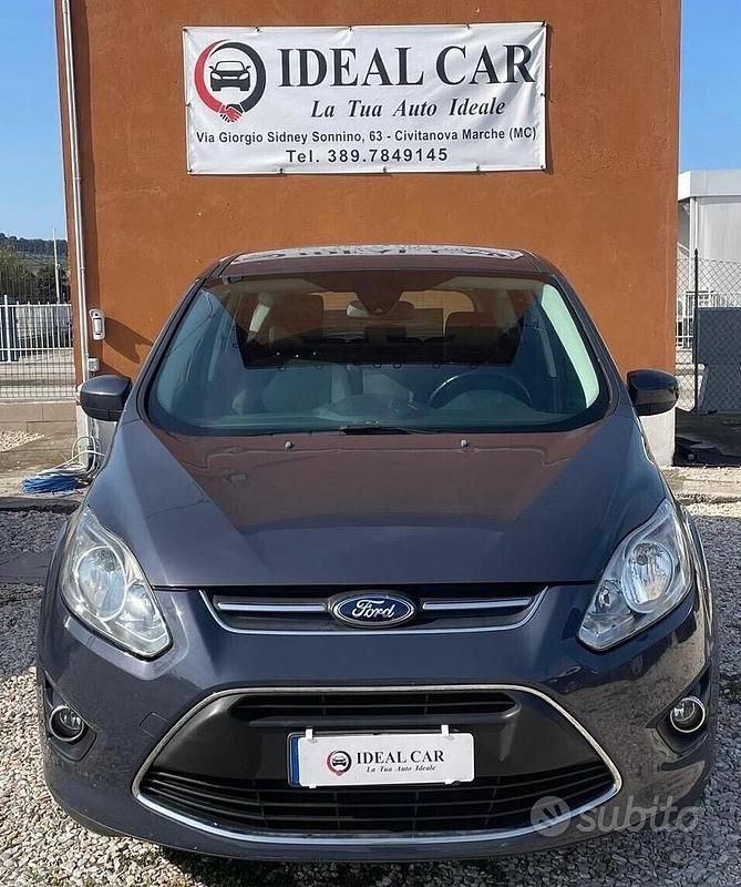 Usata Ford C-MAX Titanium 95 CV (69 kW) 2013 Grigio Monovolume