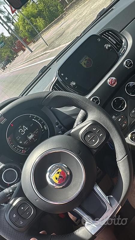 Nuova Abarth 595 165 CV (121 kW) 2025 Nero Cabrio