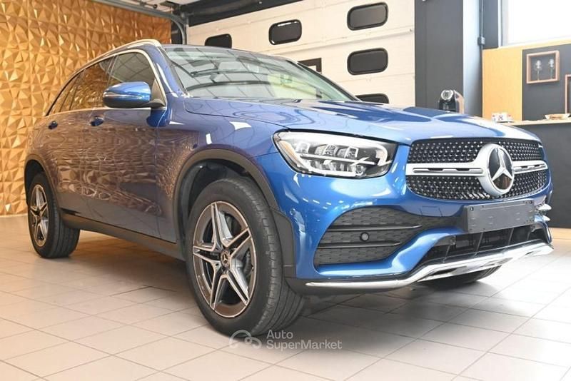 Usata Mercedes GLC450 Premium 306 CV (225 kW) 2022 Blu SUV
