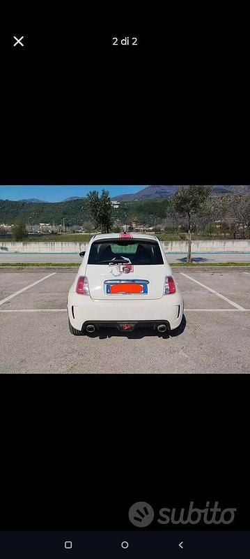 Usata Abarth 500 140 CV (102 kW) 2012 Bianco Berlina