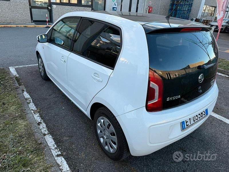 Usata Skoda Citigo 2014 Bianco Utilitaria