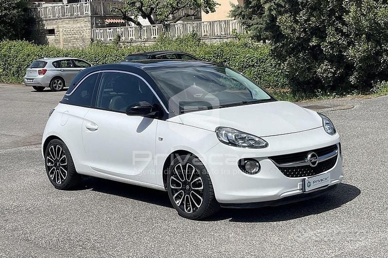 Usata Opel Adam Glam 70 CV (51 kW) 2017 Bianco Utilitaria