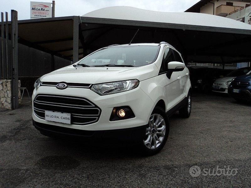 Bianco Usata 2015 Ford Ecosport Titanium SUV | 8990 € (Buon prezzo) - Immagine 1/4