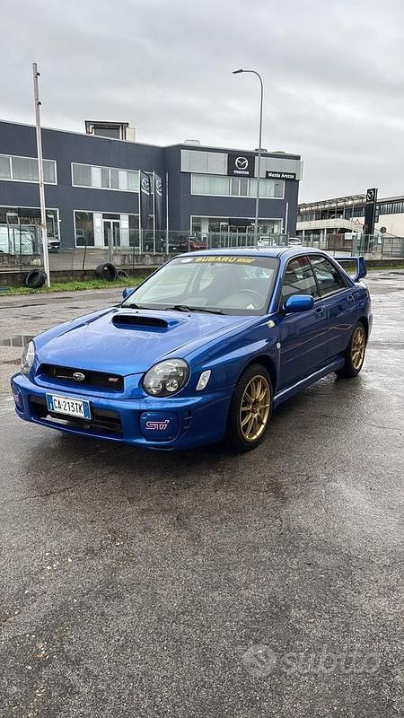 Usata Subaru Impreza 440 CV (323 kW) 2003 Blu Berlina