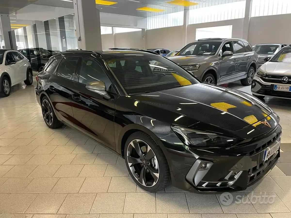 Usata Cupra Leon 150 CV (110 kW) 2025 Nero Station wagon