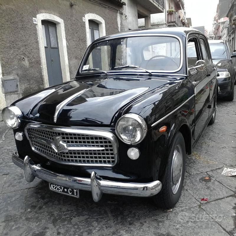 Usata Fiat 1100 1950 Nero Berlina
