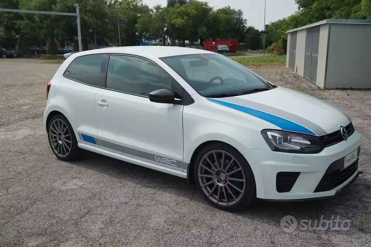 Usata VW Polo R 220 CV (161 kW) 2013 Bianco Utilitaria
