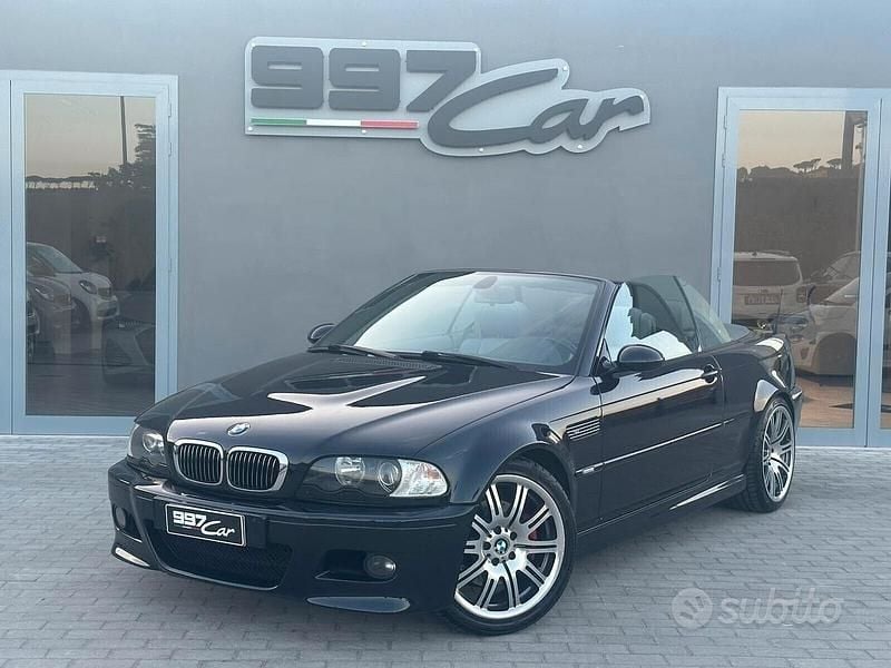 Usata BMW M3 Efficient Dynamics 343 CV (252 kW) 2004 Nero Cabrio