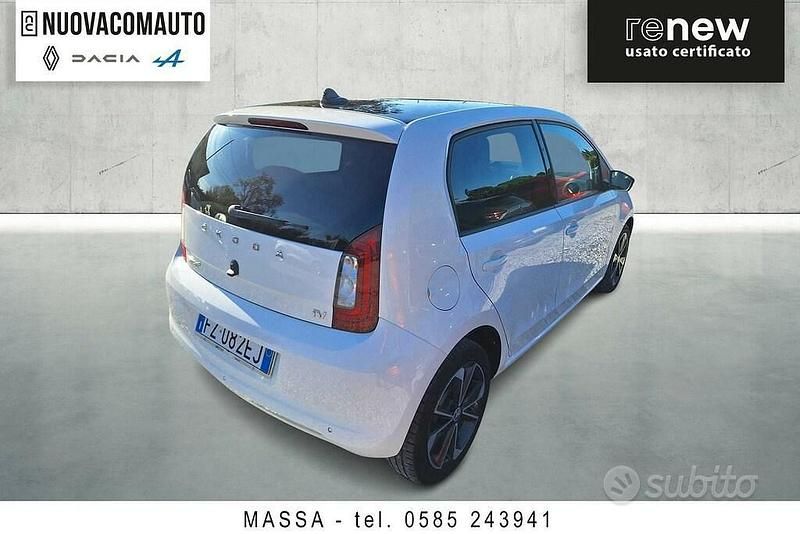 Usata Skoda Citigo Style 61 kW (83 CV) 2020 Bianco Utilitaria