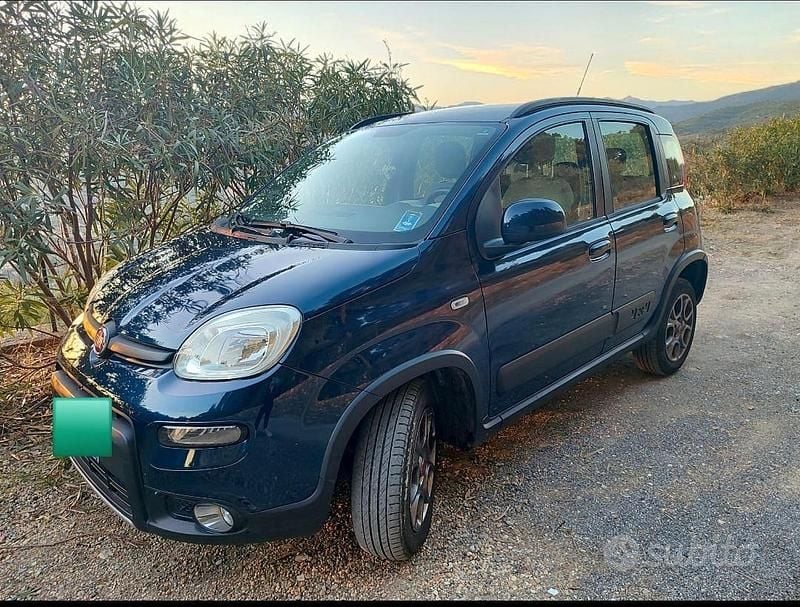 Usata Fiat Panda 4x4 75 CV (55 kW) 2015 Blu/azzurro Utilitaria