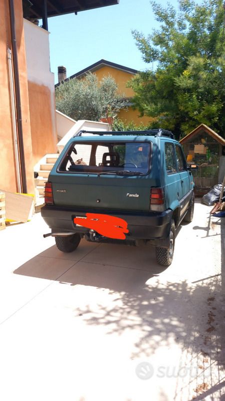 Usata Fiat Panda 4x4 50 CV (36 kW) 1992 Verde Utilitaria