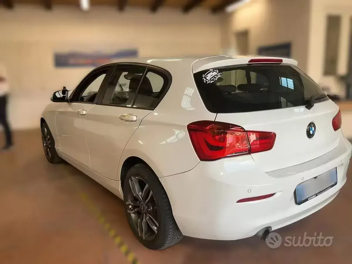 Usata BMW 116 109 CV (80 kW) 2015 Bianco Utilitaria