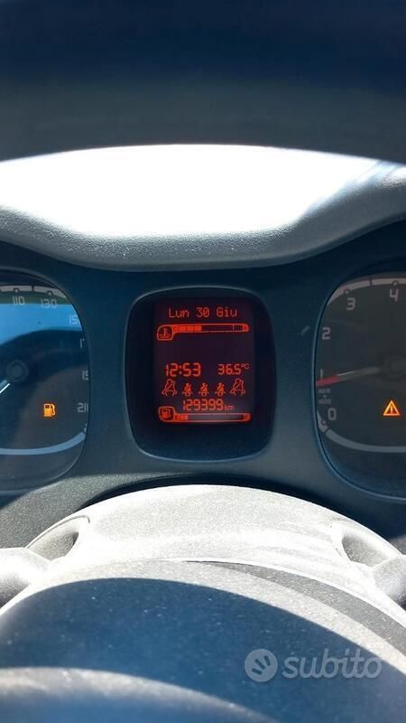 Usata Fiat Panda 69 CV (50 kW) 2019 Grigio Utilitaria