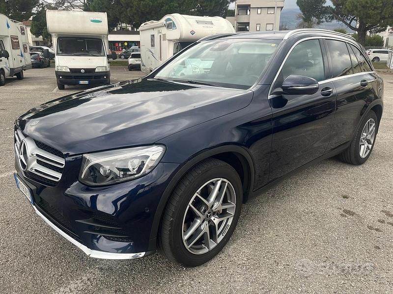 Usata Mercedes GLC220 Exclusive 170 CV (125 kW) 2017 Blu SUV