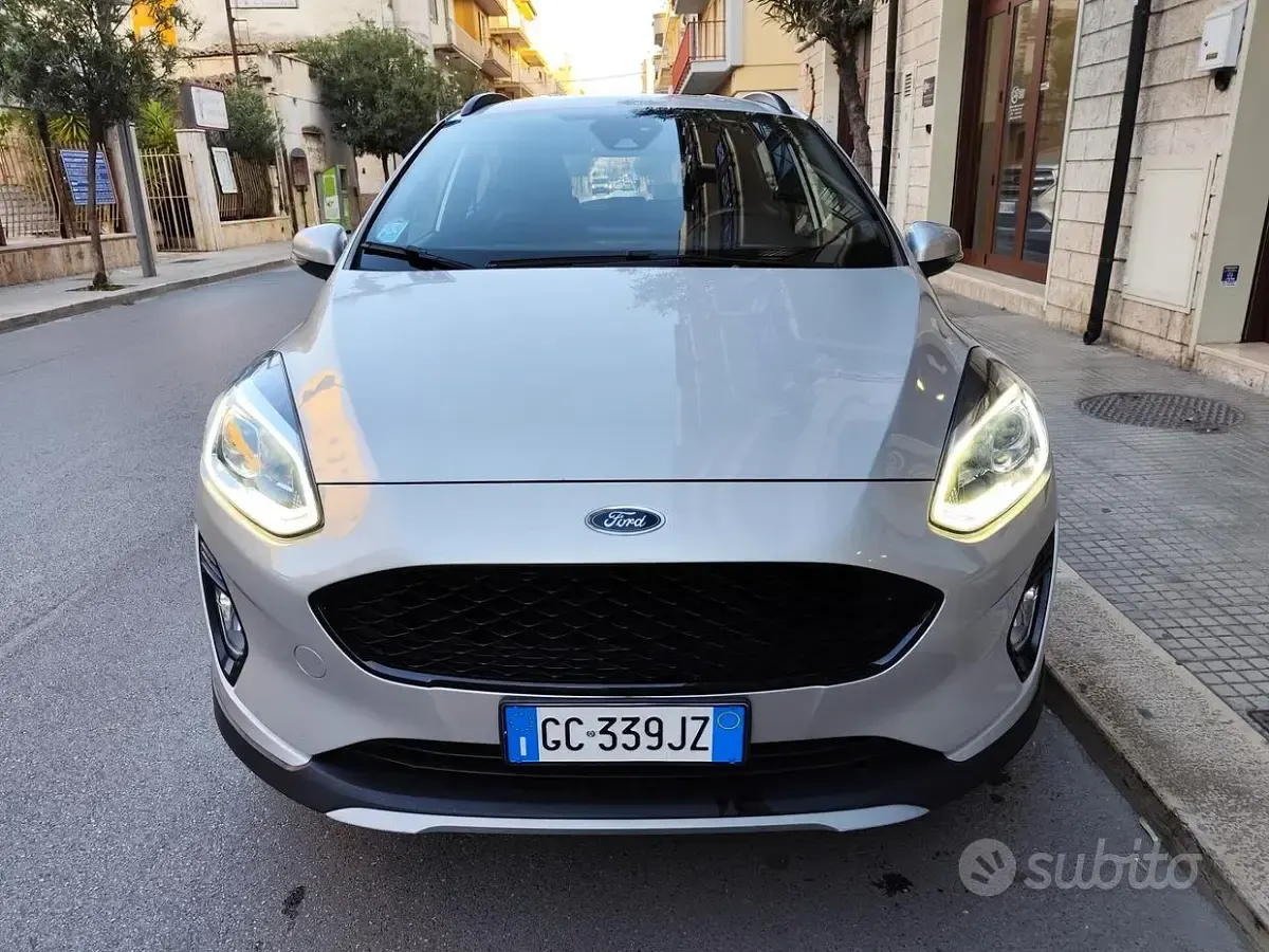 Usata Ford Fiesta Active 86 CV (63 kW) 2020 Grigio Utilitaria