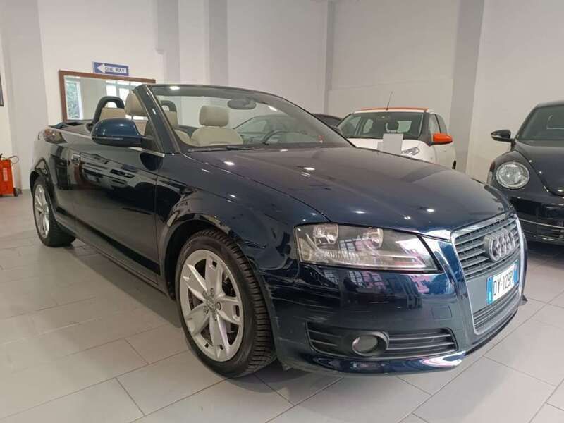 Blu Usata 2009 Audi A3 Cabriolet Ambition Cabrio | 5900 € (Buon prezzo) - Immagine 1/4