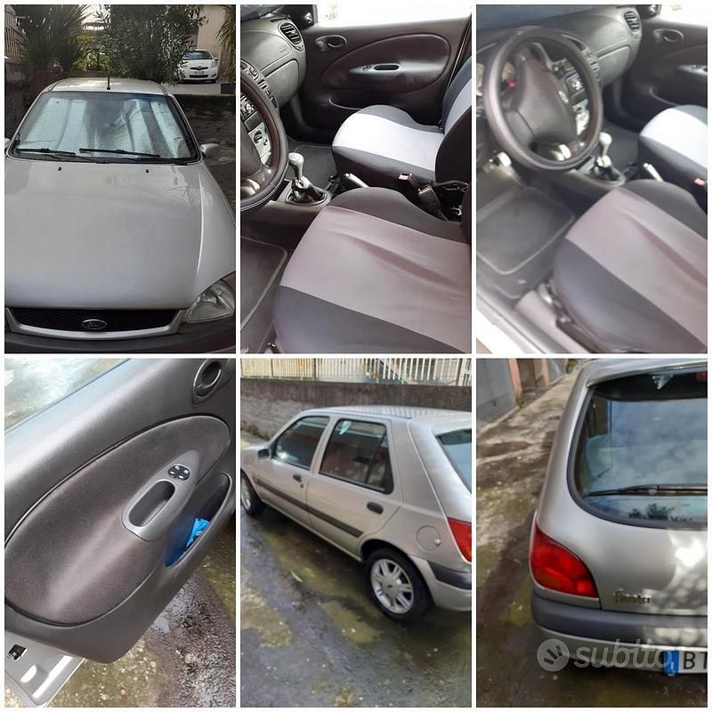 Usata Ford Fiesta 75 CV (55 kW) 2001 Grigio Utilitaria