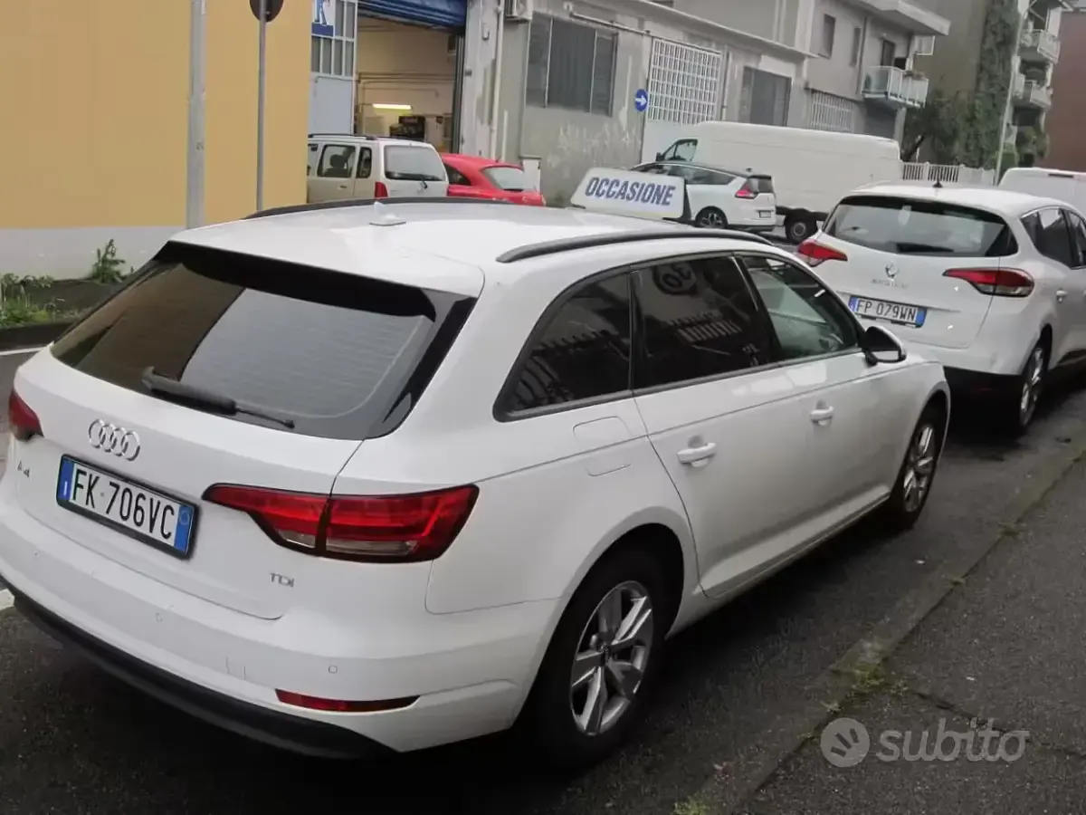 Usata Audi A4 122 CV (89 kW) 2017 Bianco Station wagon