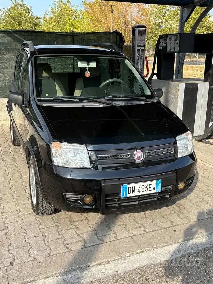 Usata Fiat Panda Dynamic 60 CV (44 kW) 2009 Nero Utilitaria