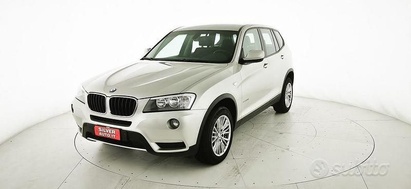 Usata BMW X3 Efficient Dynamics 184 CV (135 kW) 2011 Grigio SUV
