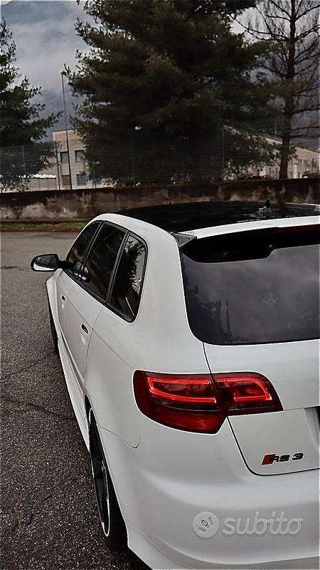 Usata Audi RS3 Ambiente 340 CV (250 kW) 2012 Bianco Berlina