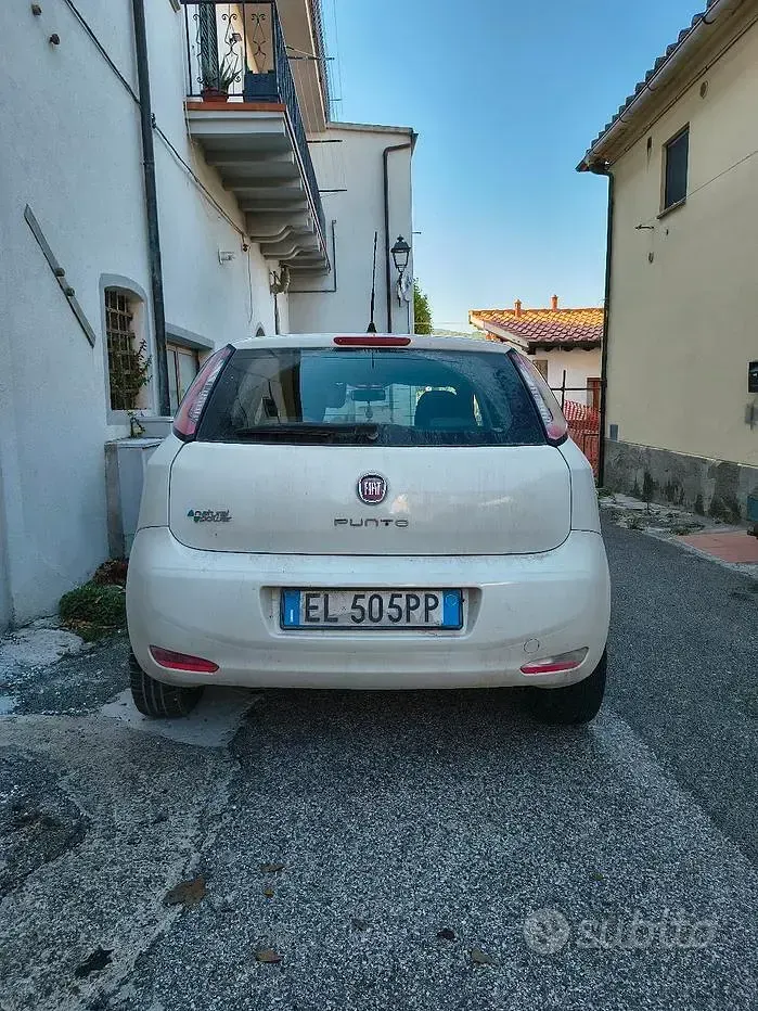 Usata Fiat Punto Evo 77 CV (56 kW) 2012 Bianco Utilitaria