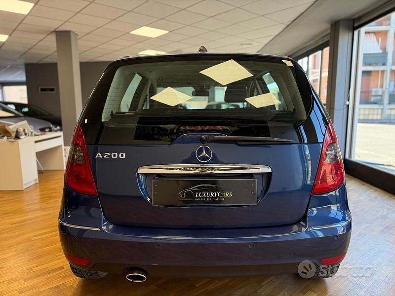 Usata Mercedes A200 Avantgarde 136 CV (100 kW) 2008 Blu Berlina