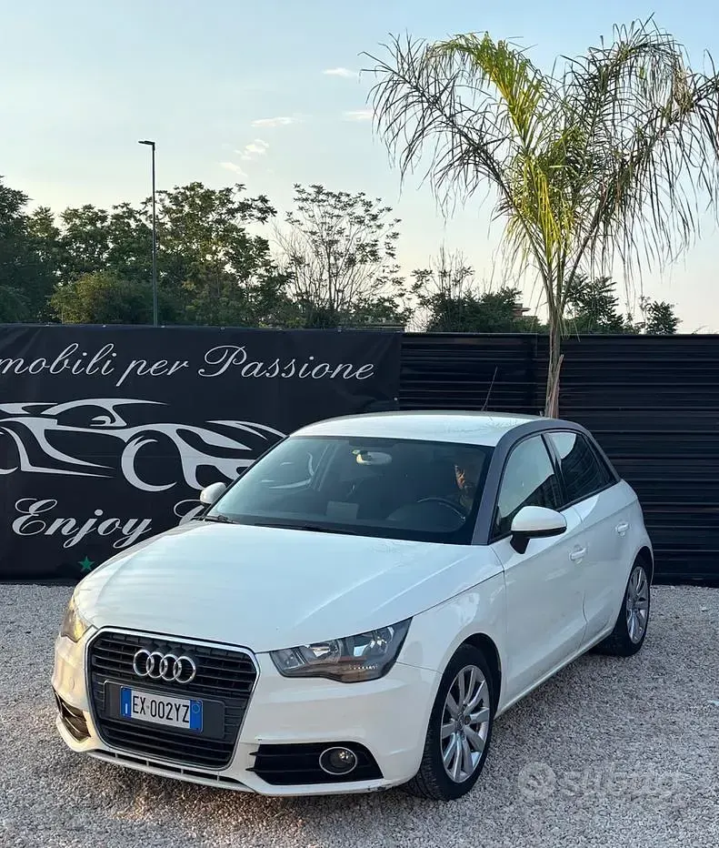 Usata Audi A1 Admired 86 CV (63 kW) 2013 Bianco Utilitaria