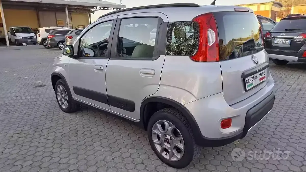 Usata Fiat Panda 4x4 S 75 CV (55 kW) 2014 Grigio Utilitaria