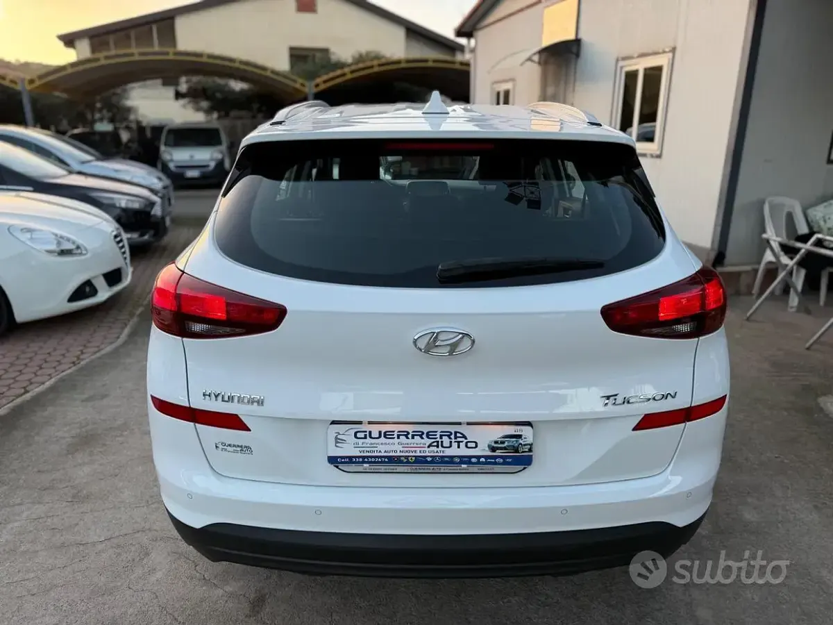 Usata Hyundai Tucson 116 CV (85 kW) 2019 Bianco SUV