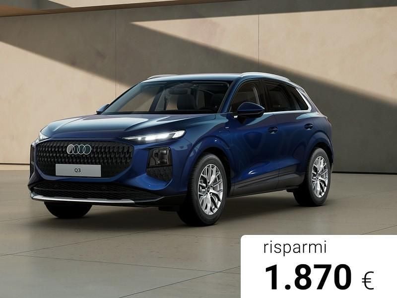 Blu navarra metallizzato Nuova 2025 Audi Q3 Advanced Plus SUV | 52.500 € (Super prezzo) - Immagine 1/4