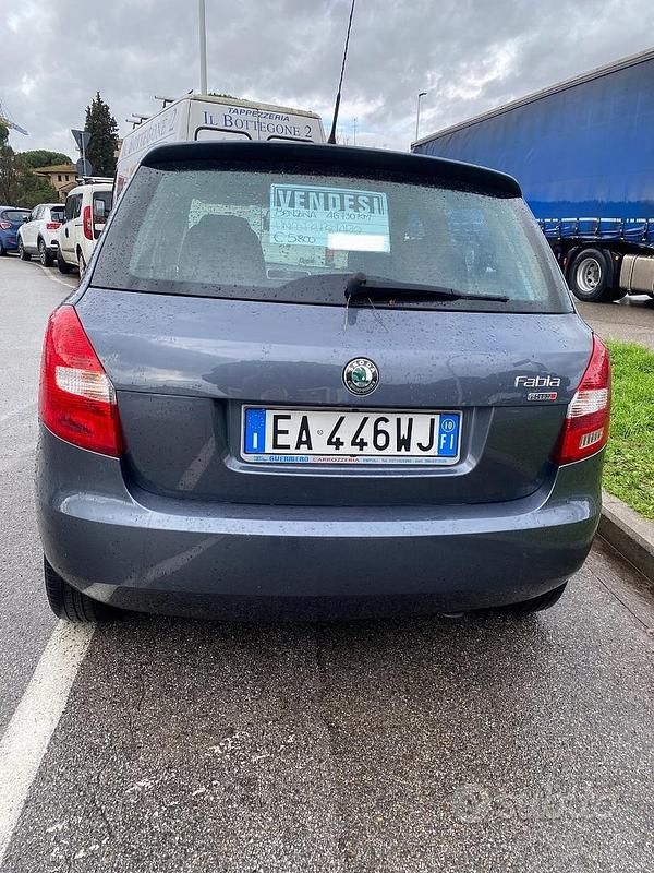Usata Skoda Fabia 2007 Grigio Berlina