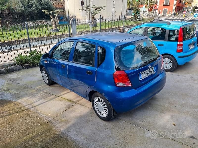 Usata Chevrolet Kalos SX 72 CV (52 kW) 2004 Blu Berlina
