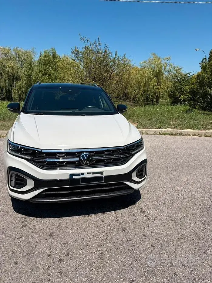 Usata VW T-Roc R 110 CV (80 kW) 2023 Bianco SUV