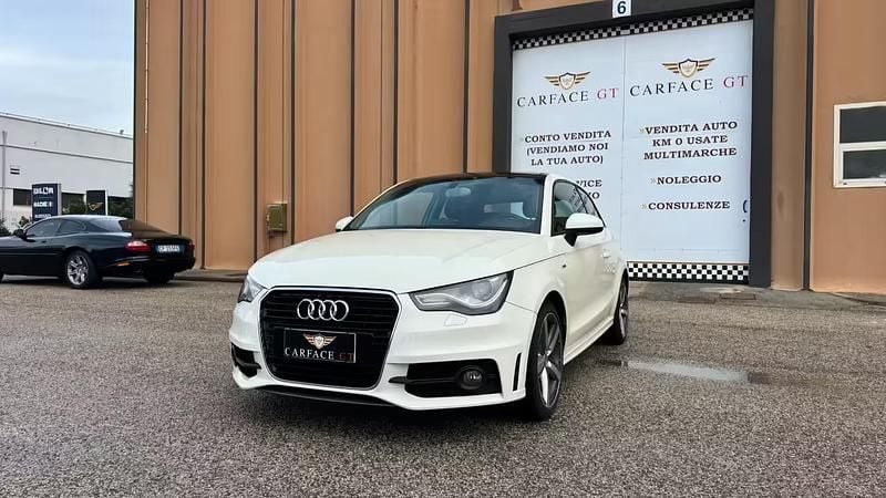 Usata Audi A1 S-Line 122 CV (89 kW) 2012 Bianco Berlina