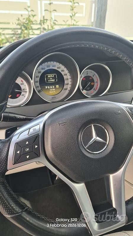 Usata Mercedes 220 2012 Nero Coupé