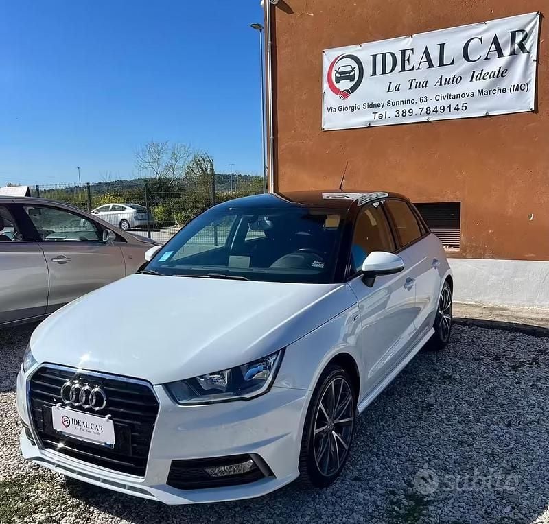 Usata Audi A1 Admired 90 CV (66 kW) 2017 Bianco Utilitaria