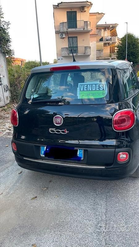 Usata Fiat 500L Living 120 CV (88 kW) 2014 Nero Monovolume