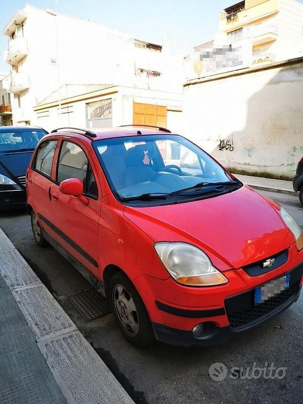 Usata Chevrolet Matiz 2007 Rosso Utilitaria