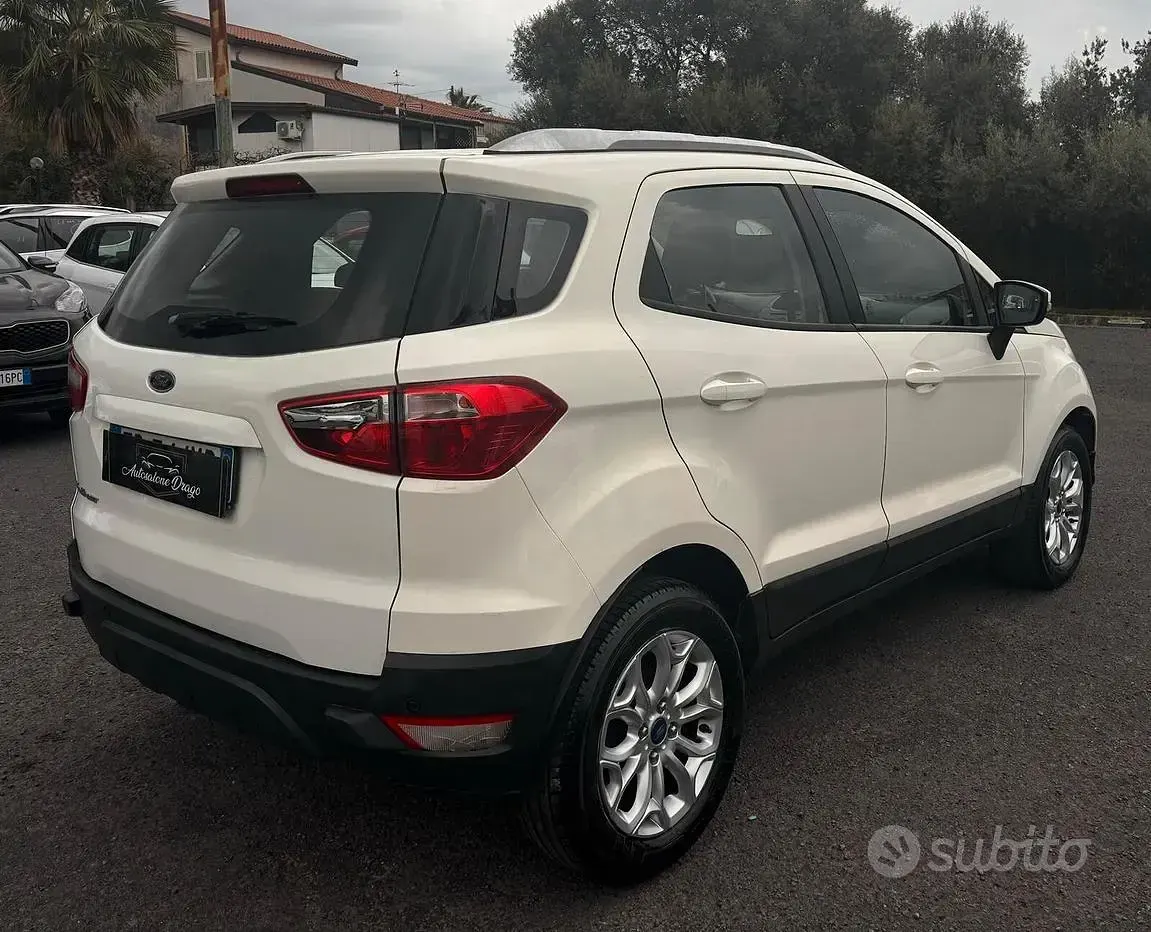 Begagnad Ford Ecosport Titanium 95 HK (69 kW) 2016 Vit SUV