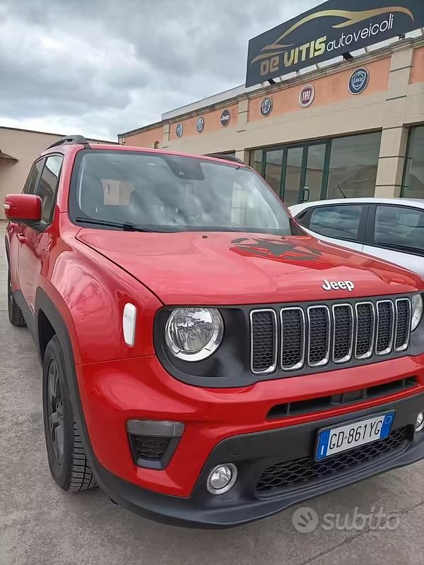Usata Jeep Renegade Longitude 120 CV (88 kW) 2020 Rosso SUV
