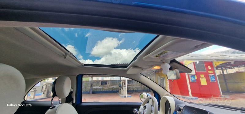 Usata Fiat 500 Mirror 95 CV (69 kW) 2018 Blu Utilitaria
