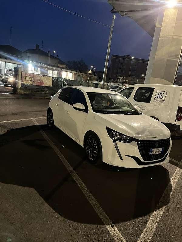 Usata Peugeot 208 GT 101 CV (74 kW) 2020 Bianco Utilitaria