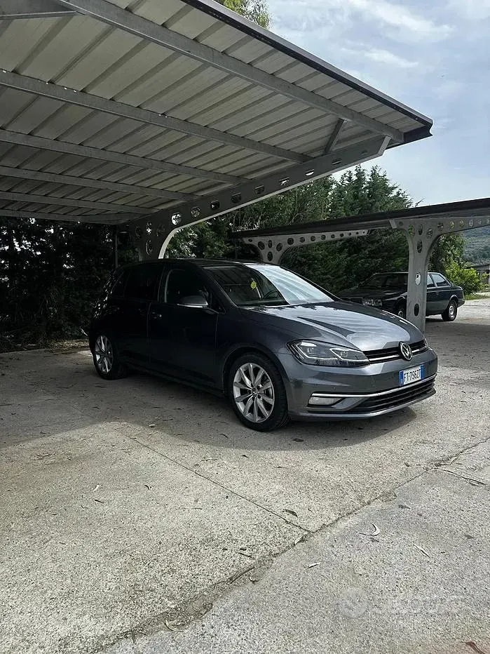 Usata VW Golf VII 115 CV (84 kW) 2019 Grigio Berlina