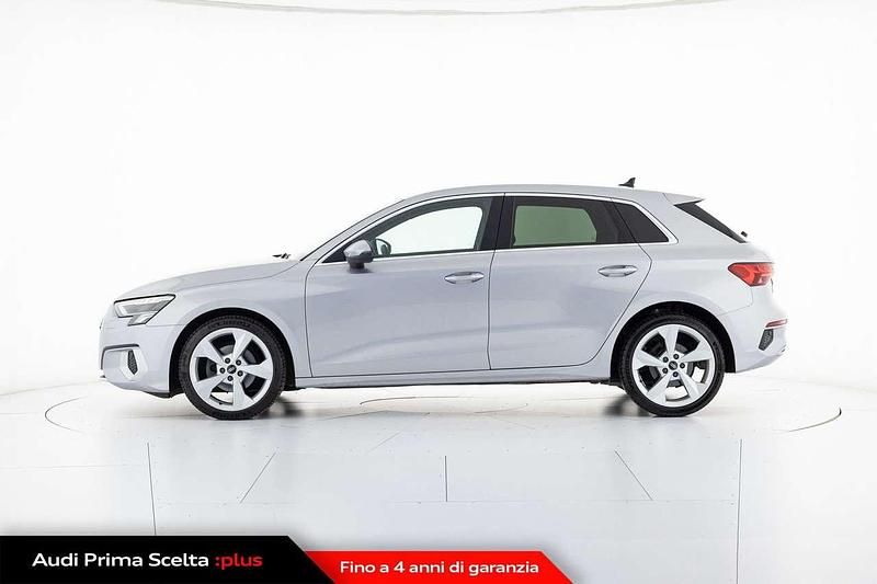 Usata Audi A3 Sportback Advanced 116 CV (85 kW) 2022 Argento Utilitaria