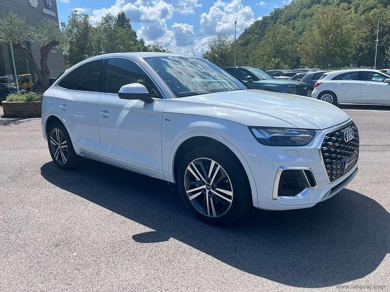 Usata Audi Q5 S-line plus 265 CV (194 kW) 2022 Bianco SUV