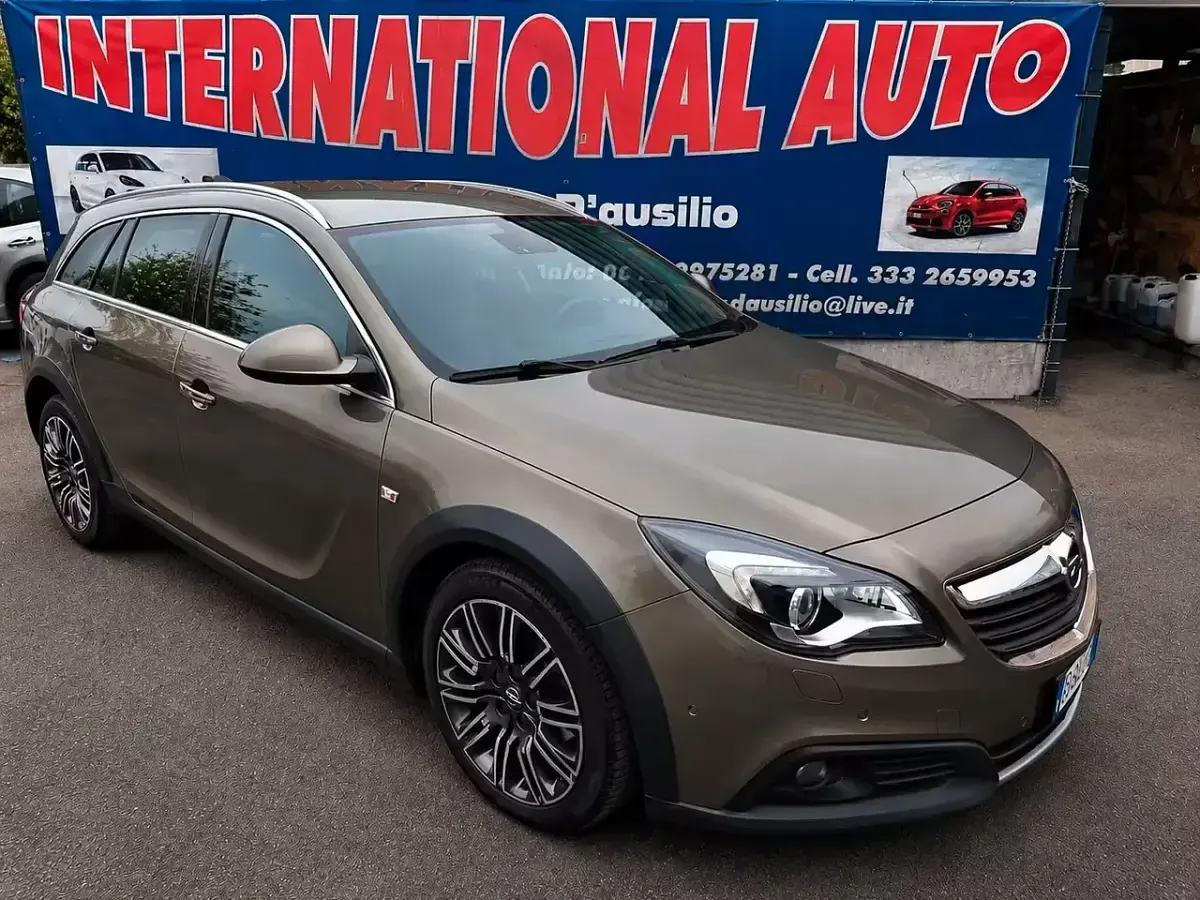 Usata Opel Insignia Country Tourer 169 CV (124 kW) 2015 Verde Station wagon
