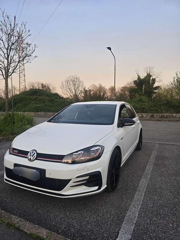 Usata VW Golf VII GTI 245 CV (180 kW) 2018 Bianco Berlina