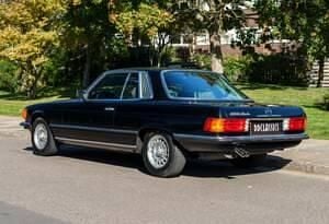 Usata Mercedes SLC380 218 CV (160 kW) 1981 Nero Coupé