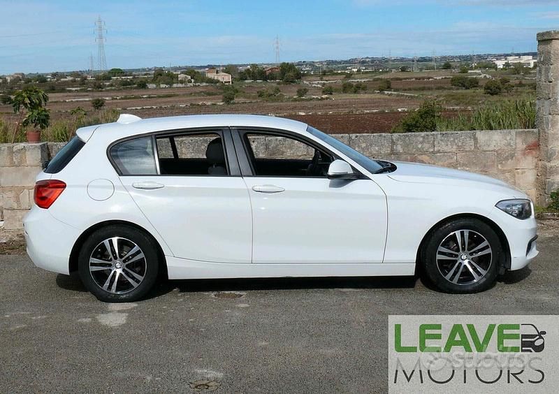 Usata BMW 116 Efficient Dynamics 116 CV (85 kW) 2015 Bianco Utilitaria